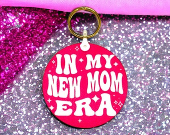 New Mom Keychain, Expecting Mom Gift, Motherhood Gift, Baby Shower Present for Expecting Mothers, For Women from Friends