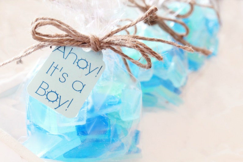 Beach Baby Shower Favors Blue Baby Shower Favors It S Etsy