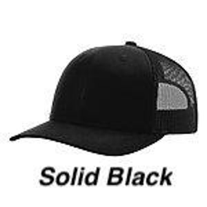 North Carolina Golf Hat: Leather Patch Richardson 112 Trucker zdjęcie 2