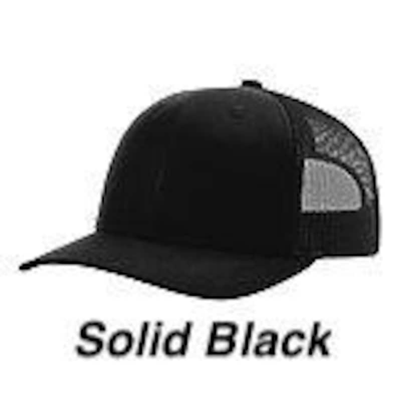 North Carolina Golf Hat: Leather Patch Richardson 112 Trucker zdjęcie 2