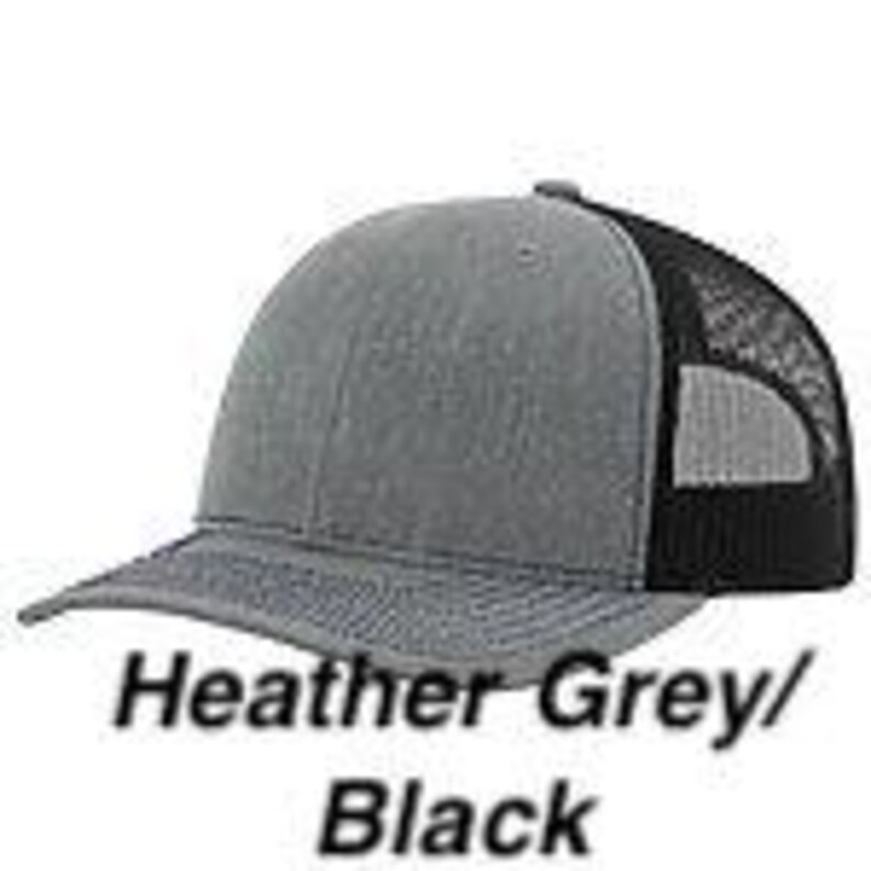 North Carolina Golf Hat: Leather Patch Richardson 112 Trucker zdjęcie 4