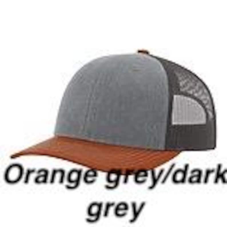 North Carolina Golf Hat: Leather Patch Richardson 112 Trucker zdjęcie 8