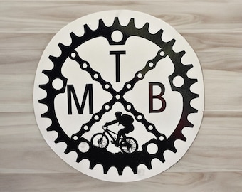 Mountain Bike Sticker: MTB Decal Gift (3 inch)