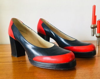 Vintage pumps, women's shoes, vintage shoes, seventies shoes