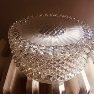 Glass pendant light, vintage pendant light, lampshade, light fixture
