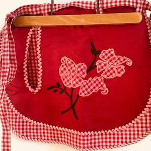 Antique kitchen apron