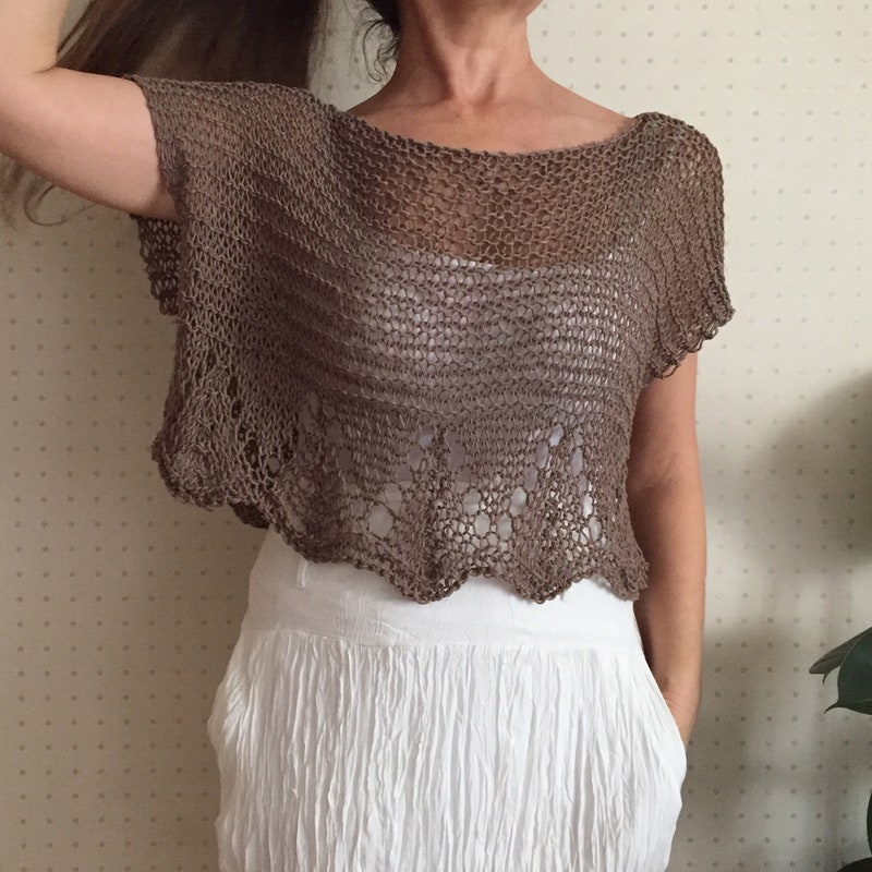 Lightweight Loose Knitted Top