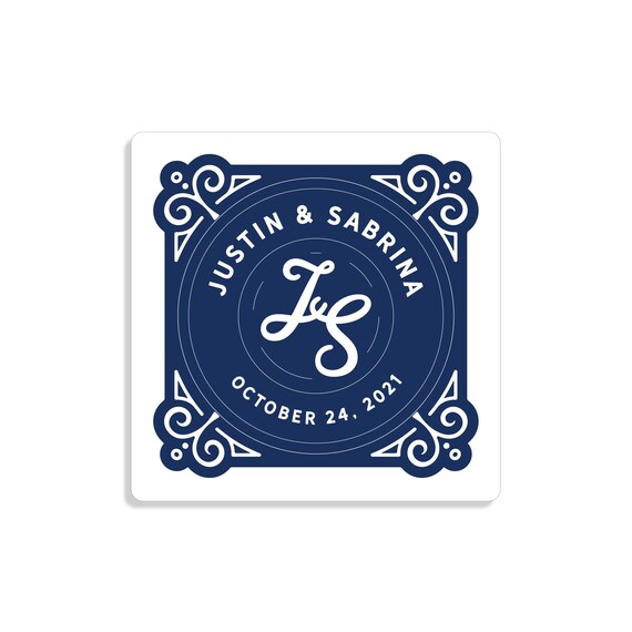 couples monogram stickers wedding labels couples stickers wedding jar labels