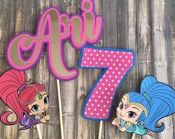 Shimmer & Shine Inspired Centerpiece Set