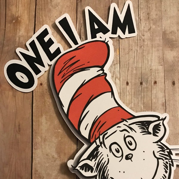 Dr. Seuss Cake Topper