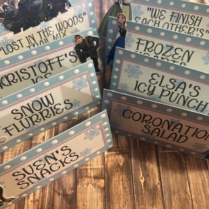 Frozen Food Signs-Set of 8!!