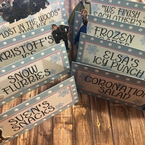 Frozen Food Signs-Set of 8!!