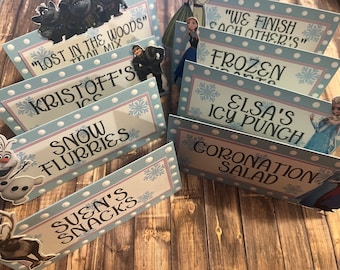 Frozen Food Signs-Set of 8!!