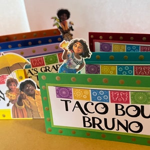 Encanto Inspired Food Labels-Set of 8!!