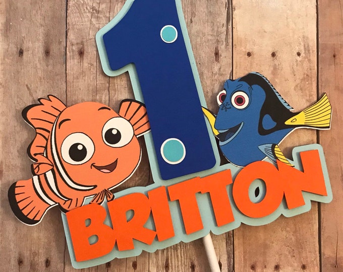 Finding Nemo Cake Topper | Etsy