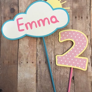 Peppa Pig Inspired Centerpiece Set