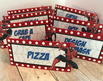 Spider-Man Food Labels