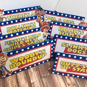 Toy Story Inspired Food Labels Set of 8 image 6