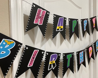 Super Hero Girls Banner