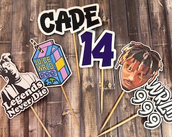 Juice Wrld Cupcake Toppers