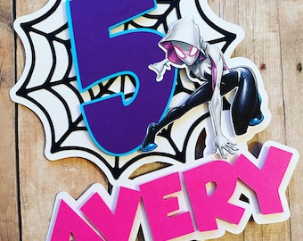 Spider Gwen Cake Topper