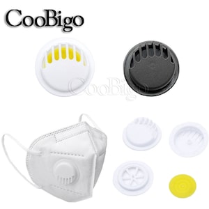 Round Breathing Valve Filter Anti Haze DIY Protective Healthy face cover Respirator Accessories