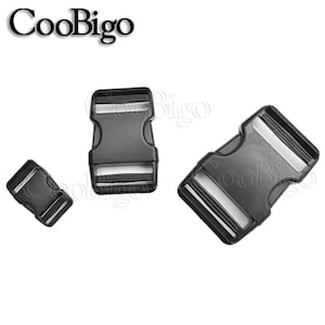 20mm 25mm 32mm 38mm Side Release Buckle Dual Adjustable Belts Tactical Backpack Straps Webbing Bag Parts Accessories #FLC355
