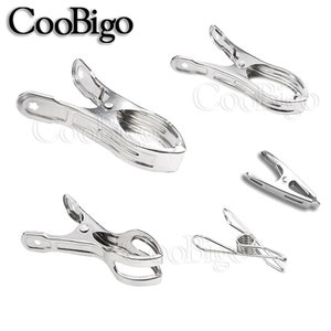 Stainless Steel Clothespins Clothes Clips Multi purpose Clothespins Towel Clip Pegs Food bag Holders Clip Clothing Clamps
