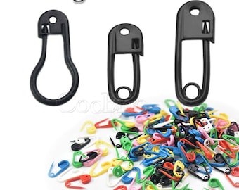 Plastic 7/8" Length Colourful Safety Pins Needle For Craft Label Tags Fasteners Charms Baby Shower Accessories #FLQ001-A(Mix-s)