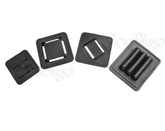 Plastic Shoulder Strap Pad Rubber 25mm~33.5mm Webbing Outdoor Backpack Webbing Accessories Straps Clothing Bags Parts