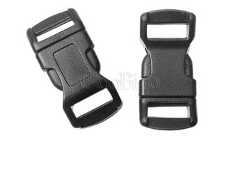 Buy Black Side Release Buckle Curved Parachute 550 Online in India - Etsy