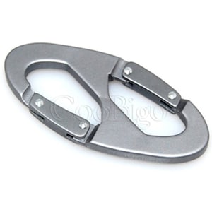 Aluminum Alloy Carabiner Keychain Snap Clip Hook Carabiners Outdoor Camping Equipment Climbing Hiking Sports Accessories #FLQ092