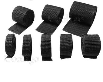 Polypropylene PP Webbing Ribbon Band Straps Tape Dog Pets Collar Harness Outdoor Backpack Bags Parts 3/8"~ 2" Webbing #S0049