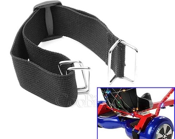 1-1/2" Strong Hoverboard Kart Replacement Strap Adjustable Tri-Glide Buckle for Outdoor Hoverboard Kart Accessories