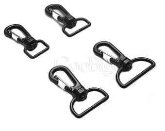 Webbing 1/2"~1" Plastic Swivel Snap Hooks for Bag Belts Straps Keychain Clasp Hiking Outdoor Backpack Accessories #FLC113