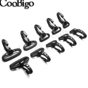 Plastic Snap Hook Buckles Strong Clip for Outdoor Backpack Bags Strap Garment Belt Accessories 3/4&quot; ~ 2&quot; Webbing #FLC433