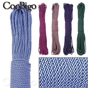 100FT 550 Paracord Cord Mil Spec Type III 7 Strand Cores Lanyard Craft Fit DIY Bracelet Pendant Tent Fixed