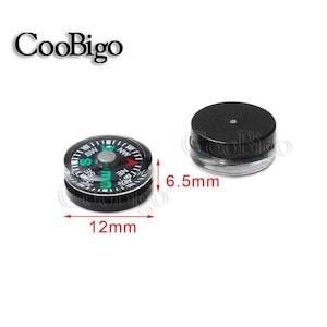 Mini Button Compass Portable Handheld Outdoor Sport Camping Hiking ...