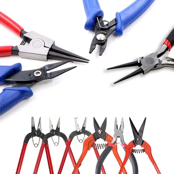 Jewelry Pliers Set Jewelry Making Tools Round / Wire Cutters / Combination  Pliers Hobby Craft Pliers DIY Beading Chain Mini Tools FET033 