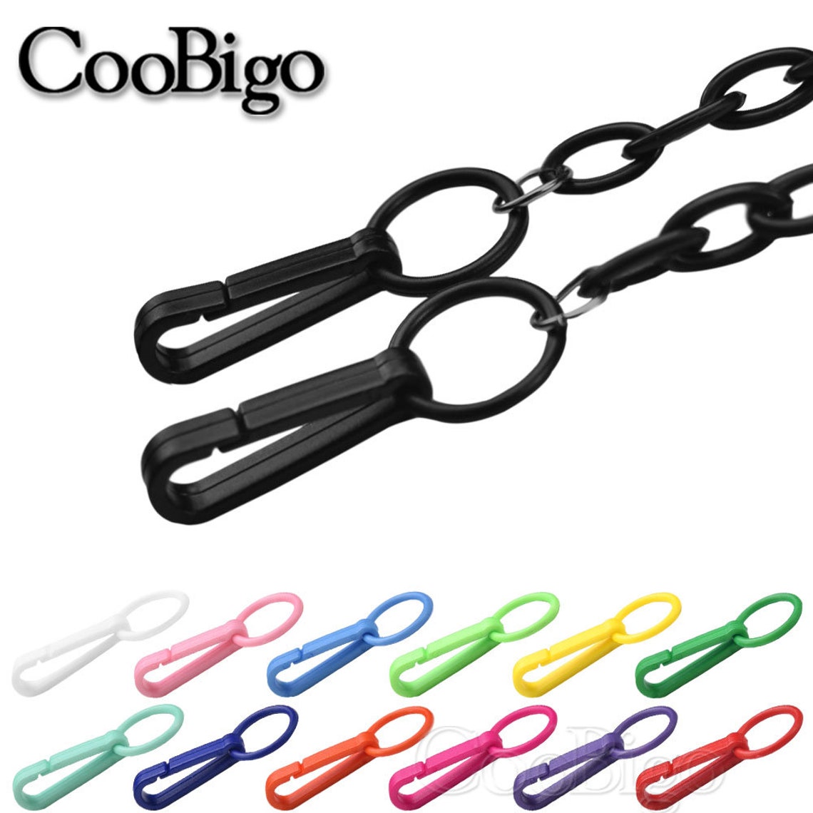 Plastic Black Gloves Hooks Buckles Hardware Safety Snap Hook Etsy