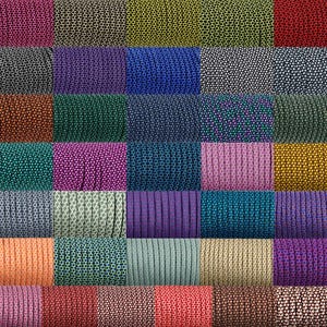 100 Feet Diamonds 550 Paracord Bracelet Mil Spec Type III 7 Strand Cord Parachute for Lanyard Sewing DIY Outdoor Backpack Accessory