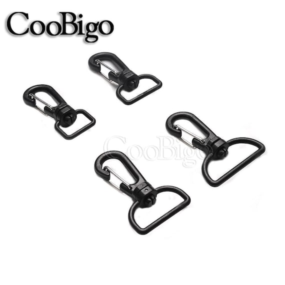 Webbing 1/21 Plastic Swivel Snap Hooks for Bag Belts Straps Keychain Clasp Hiking  Outdoor Backpack Accessories FLC113 