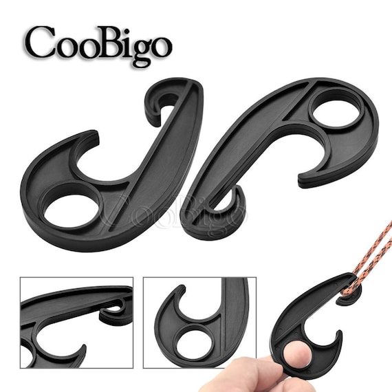 Plastic Strong Shock Cord Hook Bungee Rope Hook for Outdoor