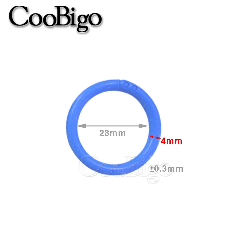 Colorful Plastic Loose Leaf Rings Binder DIY Book Ring Etsy