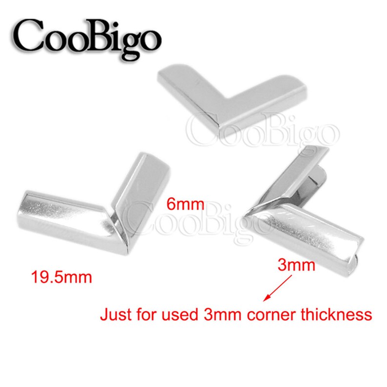 Metal Tone Note Book Scrapbooking DIY Albums Menus Folders Corner ...