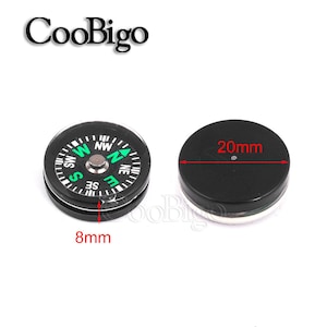 Mini Button Compass Portable Handheld Outdoor Sport Camping Hiking ...