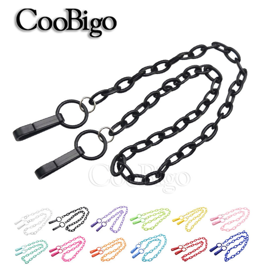 100pcs Lanyard Hooks Snap Clip Face Mask Hanging Rope Hook Glasses Chain  Buckle Keychain DIY Craft