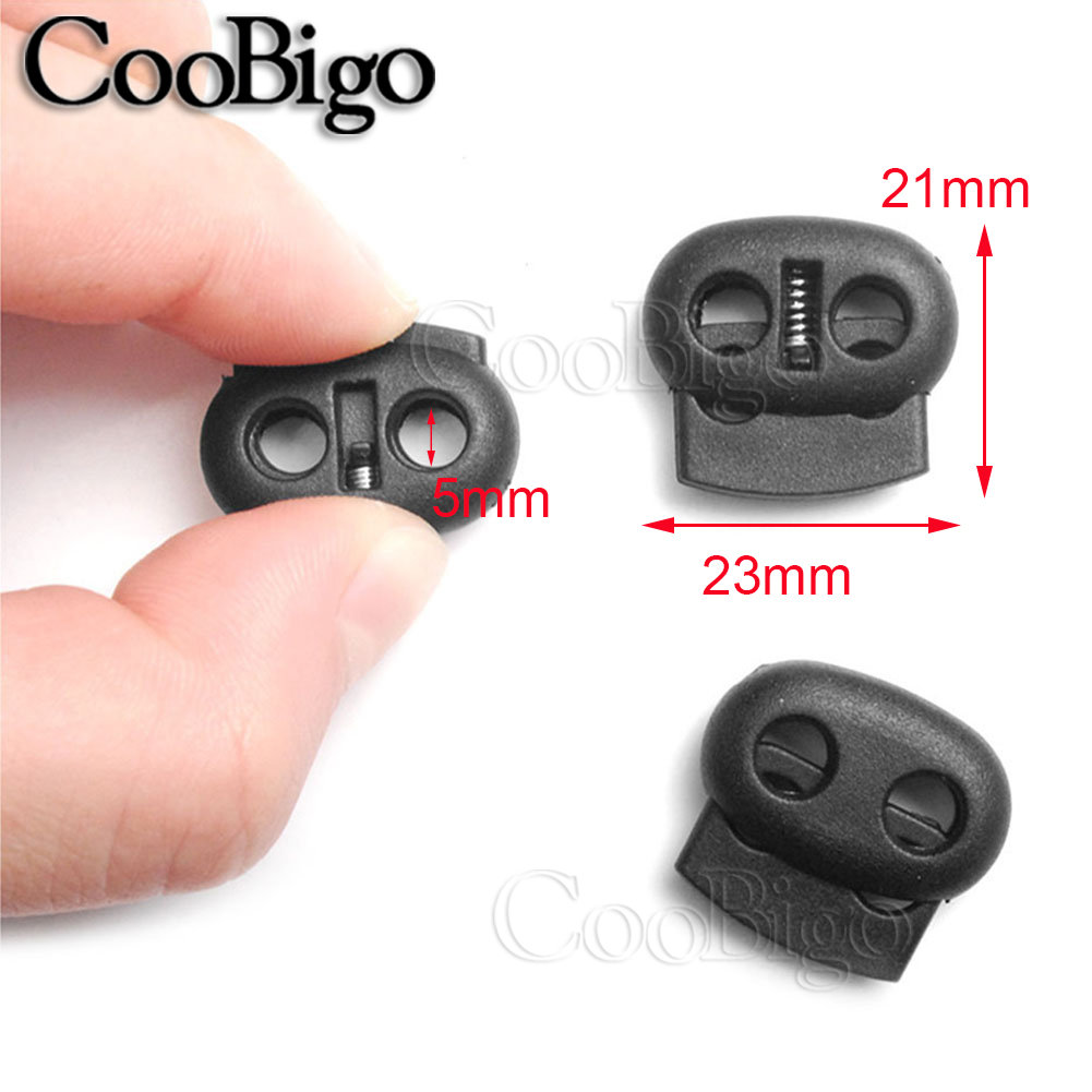 100x Assorted Color 5mm Hole Stopper Plastic Cord Lock Rope - Etsy