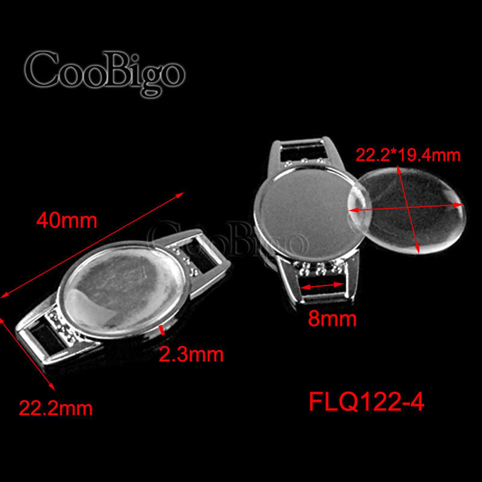 Blank Shoelace Charms With Clear Epoxy Stickers DIY Paracord Etsy