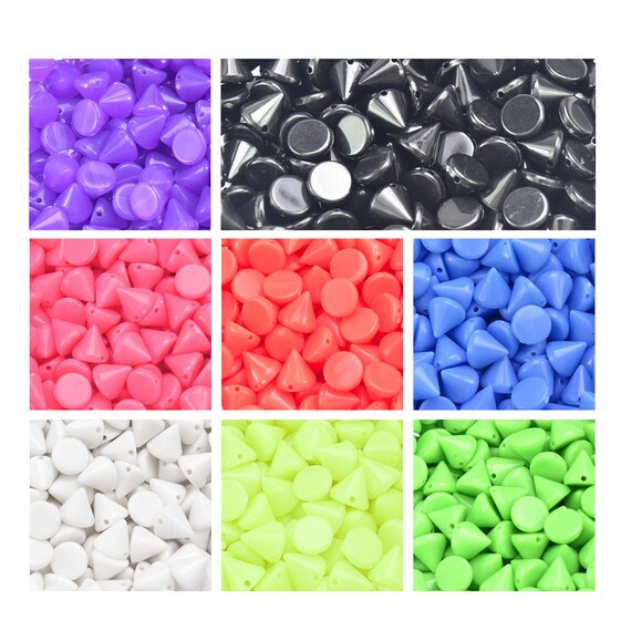 Punte A Cono Rotonde Albero In Metallo Spike Screwback Studs Fai Da Te Artigianato Punk Indumento Rivetti Decorazione Per Vesti Scarpe Accessori - Foto 5